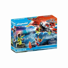 Playmobil Toys Diver Rescue with Drone