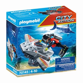 Playmobil Toys Diving Scooter