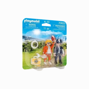 Playmobil Toys Doctor and Police Officer DuoPack