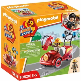 Playmobil Toys Duck On Call - Fire Rescue Mini-Car