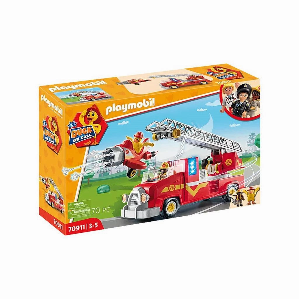Playmobil Toys Duck On Call - Fire Rescue Truck