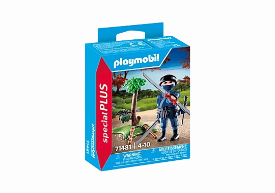 Playmobil Toys Equipped Ninja 71481