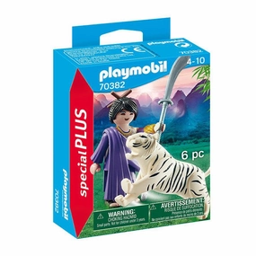 Playmobil Toys Fighter with Tiger