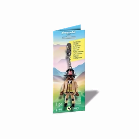 Playmobil Toys Firefighter Keychain