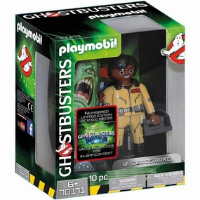 Playmobil Toys Ghostbusters Collection Figure W. Zeddemore