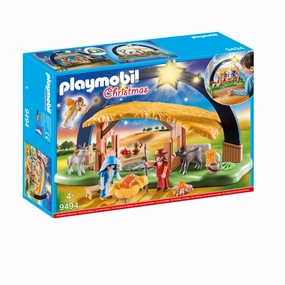 Playmobil Toys Illuminated Nativity Manger 9494