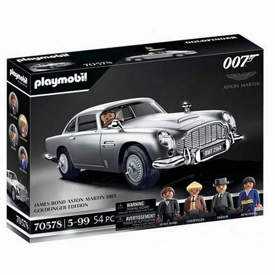 Playmobil Toys James Bond Aston Martin DB5 Goldfinger edition 70578