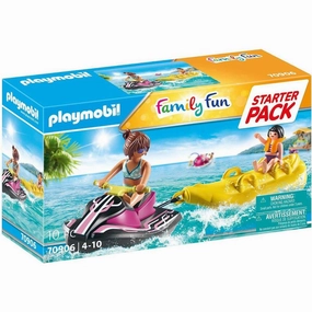 Playmobil Toys Jet Ski w/ Banana Boat Starter Pack