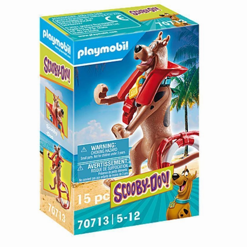 Playmobil Toys Lifeguard Scooby-Doo