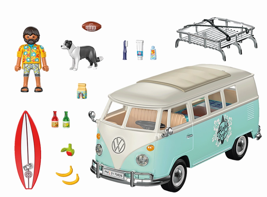 Playmobil Toys Limited Edition Collection - Volkswagen T1 Camping Bus 70826