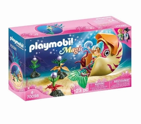 Playmobil Toys Magic - Mermaid with Sea Snail Gondola 70098