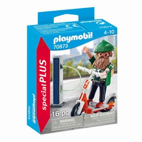 Playmobil Toys Man with E-Scooter