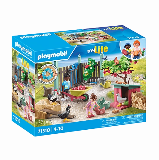 Playmobil Toys My Life - Little Chicken Farm in the Tiny House 71510