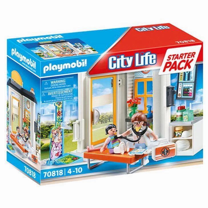 Playmobil Toys Pediatrician Starter Pack