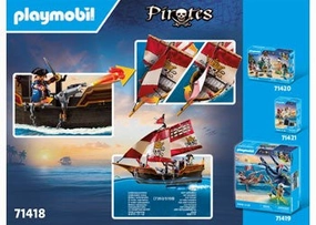 Playmobil Toys Pirates - Pirate Ship 71418