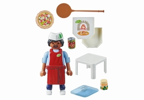 Playmobil Toys Pizza Baker 71161