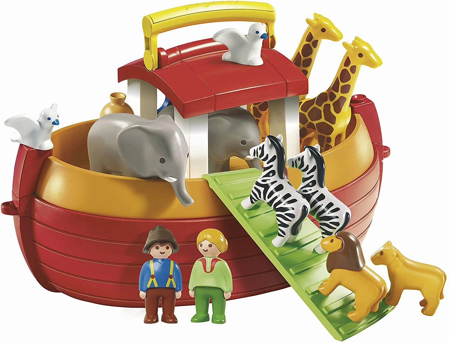 Playmobil Toys Playmobil 1.2.3 6765 My Take Along Noah's Ark