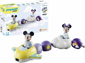 Playmobil Toys Playmobil 1.2.3 Disney Mickey & Minnie's Cloud Ride