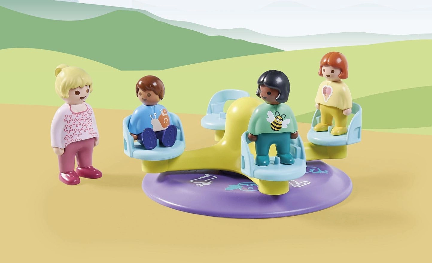 Playmobil Toys Playmobil 1.2.3 Number-Merry-Go-Round