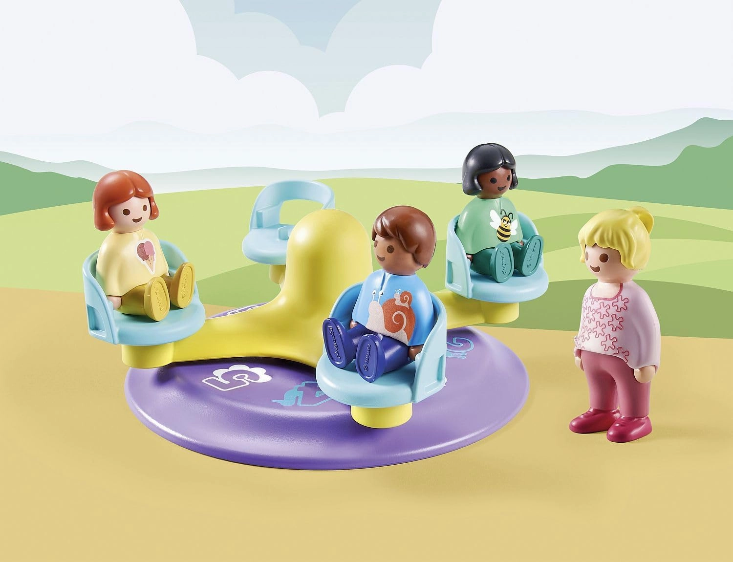 Playmobil Toys Playmobil 1.2.3 Number-Merry-Go-Round