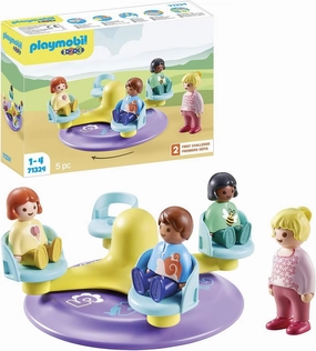 Playmobil Toys Playmobil 1.2.3 Number-Merry-Go-Round