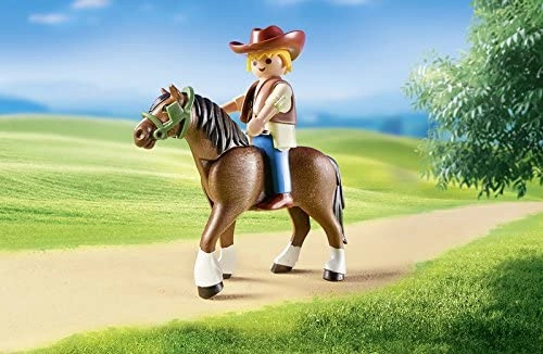 Playmobil Toys Playmobil 6932 Country Horse-Drawn Wagon with Children and Driver