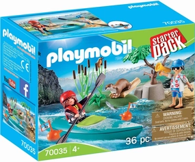 Playmobil Toys Playmobil 70035 Kayak Adventure Starter Pack