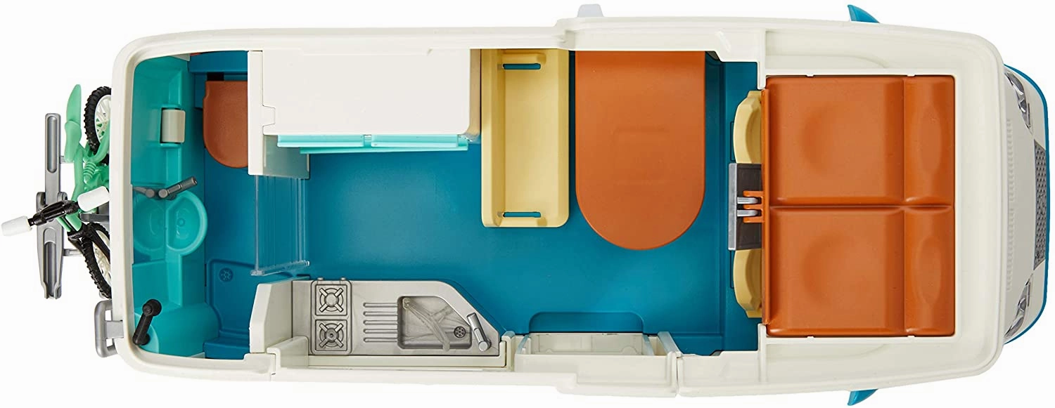 Playmobil Toys Playmobil 70088 Family Fun Camper Van with Furniture