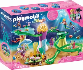 Playmobil Toys Playmobil 70094 Magic Mermaids Coral Marble Run with Illuminated Dome