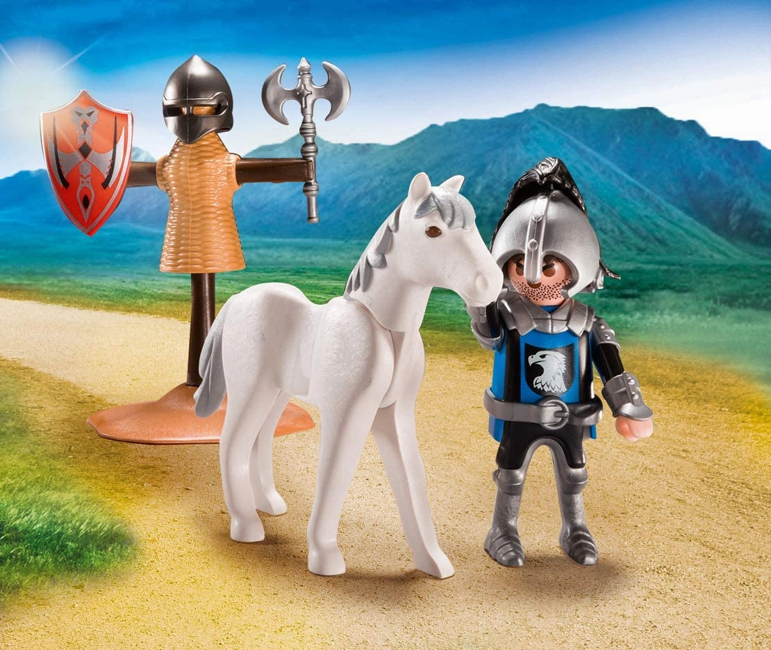 Playmobil Toys Playmobil 70106 Knights Jousting Carry Case