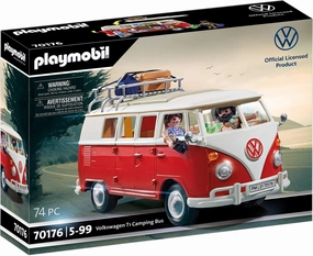 Playmobil Toys Playmobil 70176 Volkswagen T1 Camping Bus, for Children Ages 5 