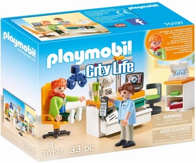 Playmobil Toys Playmobil 70197 City Life At the Specialist Doctor Ophthalmologist