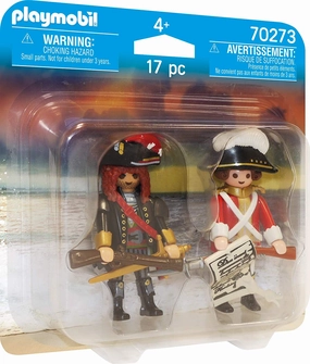 Playmobil Toys Playmobil 70273 Pirate and Redcoat Duo Pack