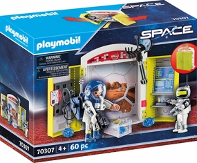 Playmobil Toys Playmobil 70307 Space Mars Mission Play Box for Children Ages 4 