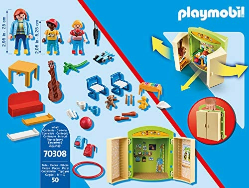Playmobil Toys Playmobil 70308 City Life Pre-school Play Box
