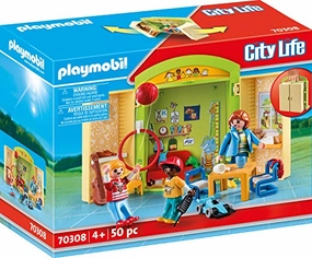 Playmobil Toys Playmobil 70308 City Life Pre-school Play Box
