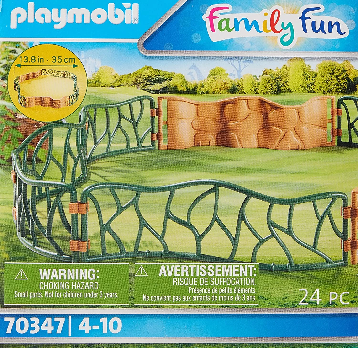 Playmobil Toys Playmobil 70347 Family Fun Zoo Enclosure