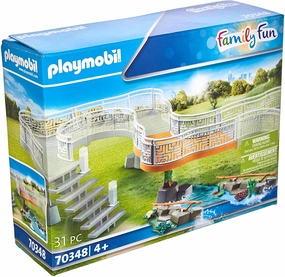 Playmobil Toys Playmobil 70348 Family Fun Zoo Viewing Platform Extension