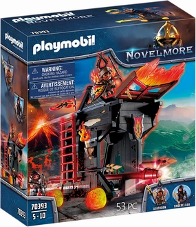Playmobil Toys Playmobil 70393 Novelmore Knights Burnham Raiders Fire Ram, for Children Ages 4-10