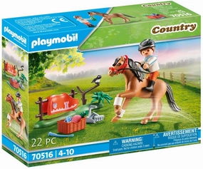 Playmobil Toys Playmobil 70516 Country Pony Farm Collectible Connemara Pony Multicoloured