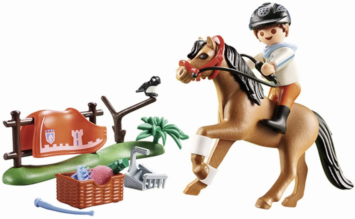Playmobil Toys Playmobil 70516 Country Pony Farm Collectible Connemara Pony Multicoloured