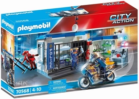 Playmobil Toys Playmobil 70568 City Action Police Prison Escape, for Children Ages 4 - 10