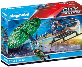 Playmobil Toys Playmobil 70569 City Action Police Parachute Search, for Children Ages 4 - 10