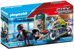 Playmobil Toys Playmobil 70572 City Action Police Bank Robber Chase