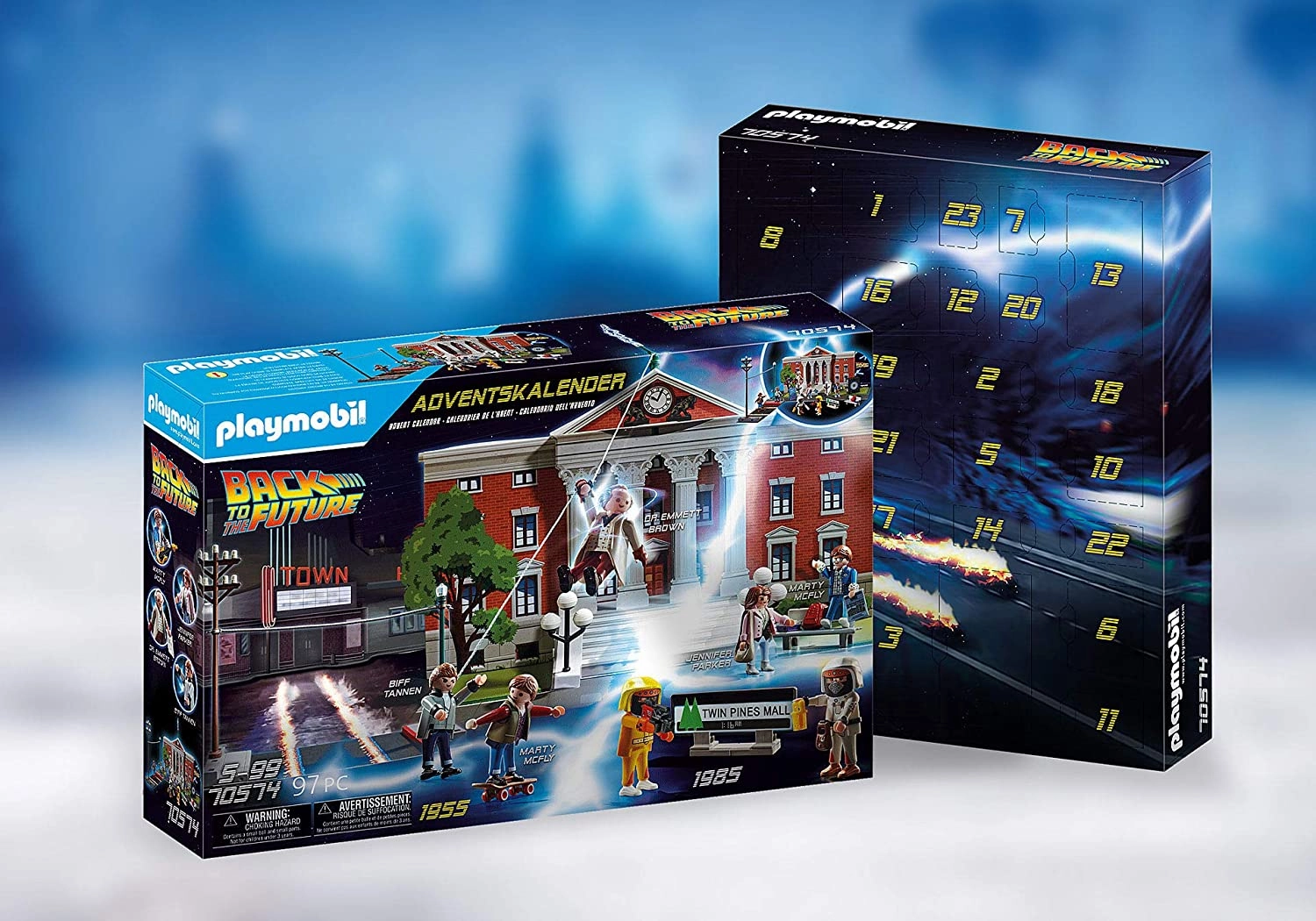 Playmobil Toys Playmobil 70574 Back to the Future Advent Calendar