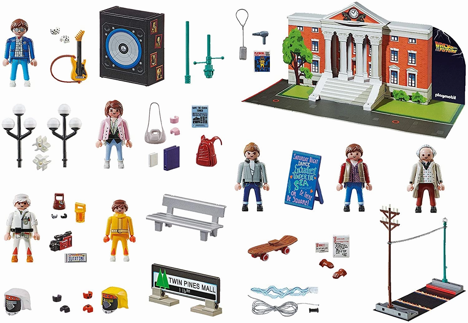 Playmobil Toys Playmobil 70574 Back to the Future Advent Calendar