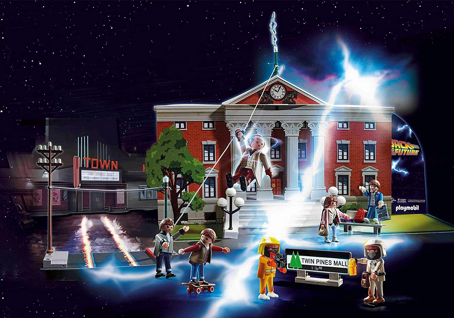 Playmobil Toys Playmobil 70574 Back to the Future Advent Calendar