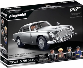 Playmobil Toys PLAYMOBIL 70578 JAMES BOND ASTON MARTIN DB5 - GOLDFINGER EDITION, For James Bond