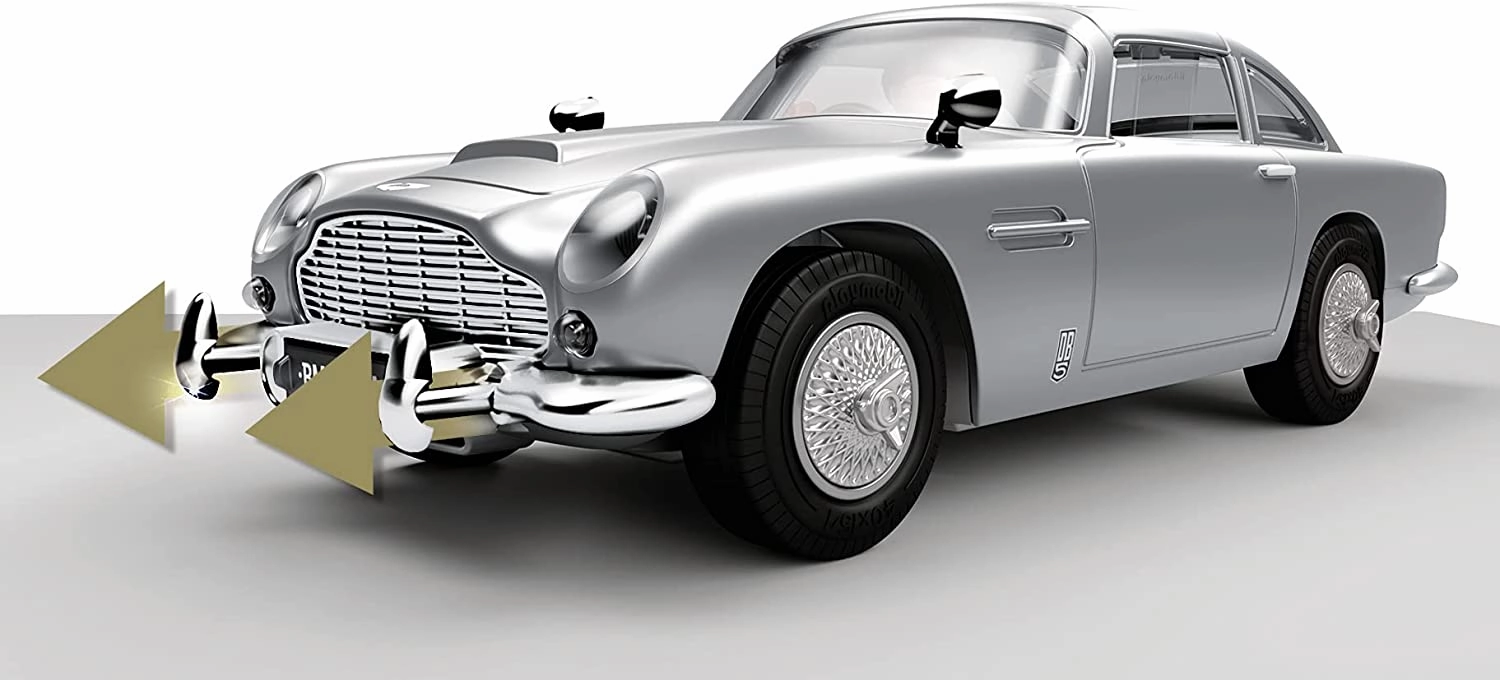Playmobil Toys PLAYMOBIL 70578 JAMES BOND ASTON MARTIN DB5 - GOLDFINGER EDITION, For James Bond