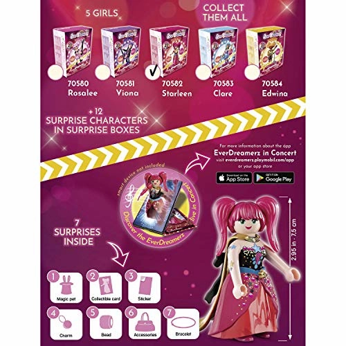Playmobil Toys Playmobil 70582 EverDreamerz Starleen - Music World